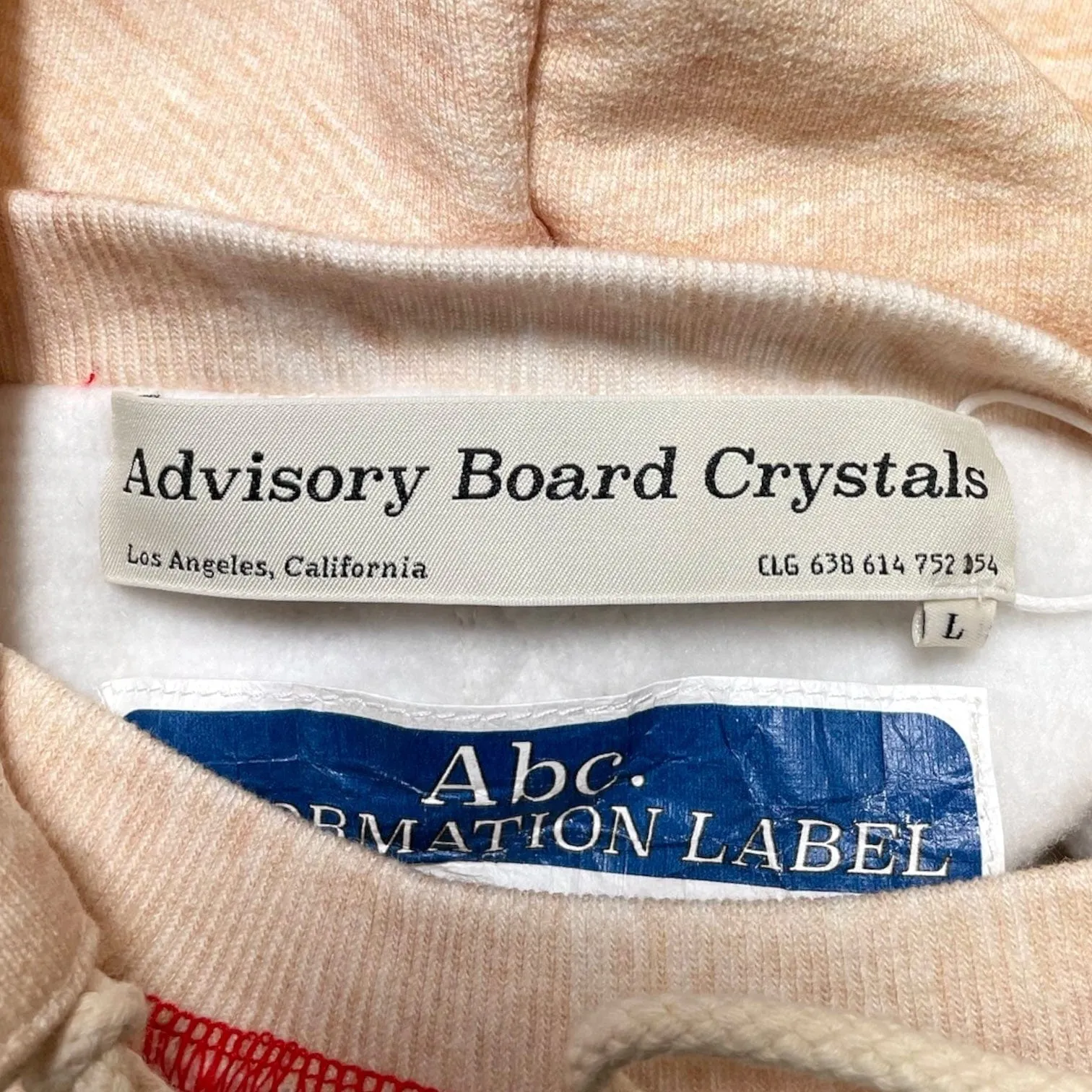 Advisory Board Crystals x NBA Houston Rockets Hooded Sweatshirt Wood Grain