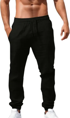 Cargo Work Pant Men Breathable Casual Pull-On Pants Loungewear Sweatpants Multiple Baggy Joggers Sweat Pant