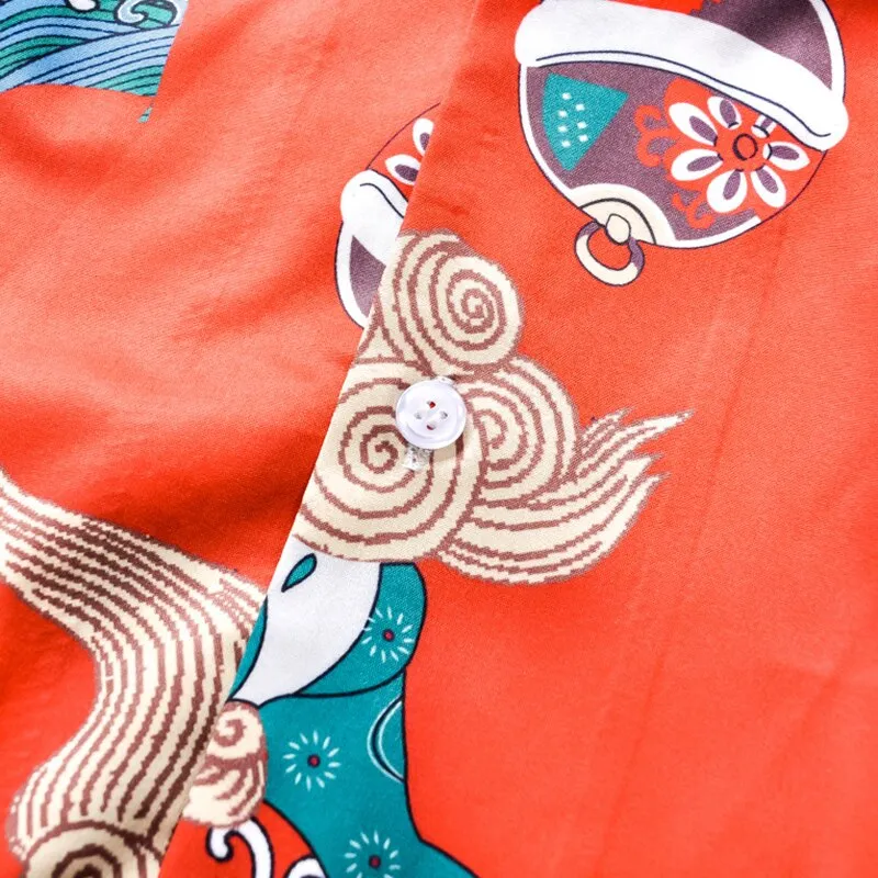 Chinese Dragon Red Shirt