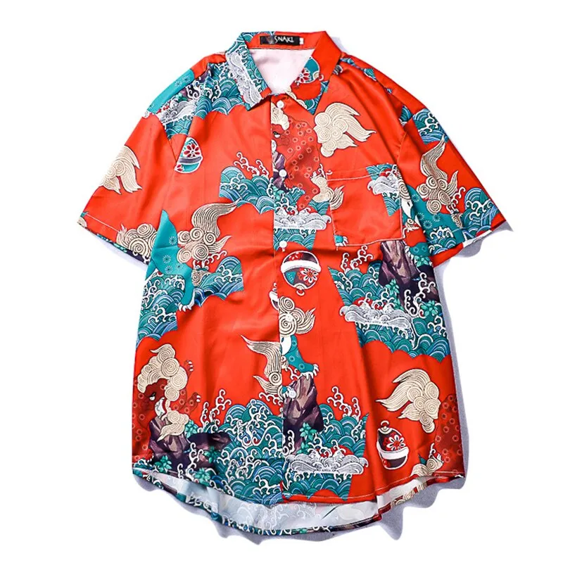 Chinese Dragon Red Shirt