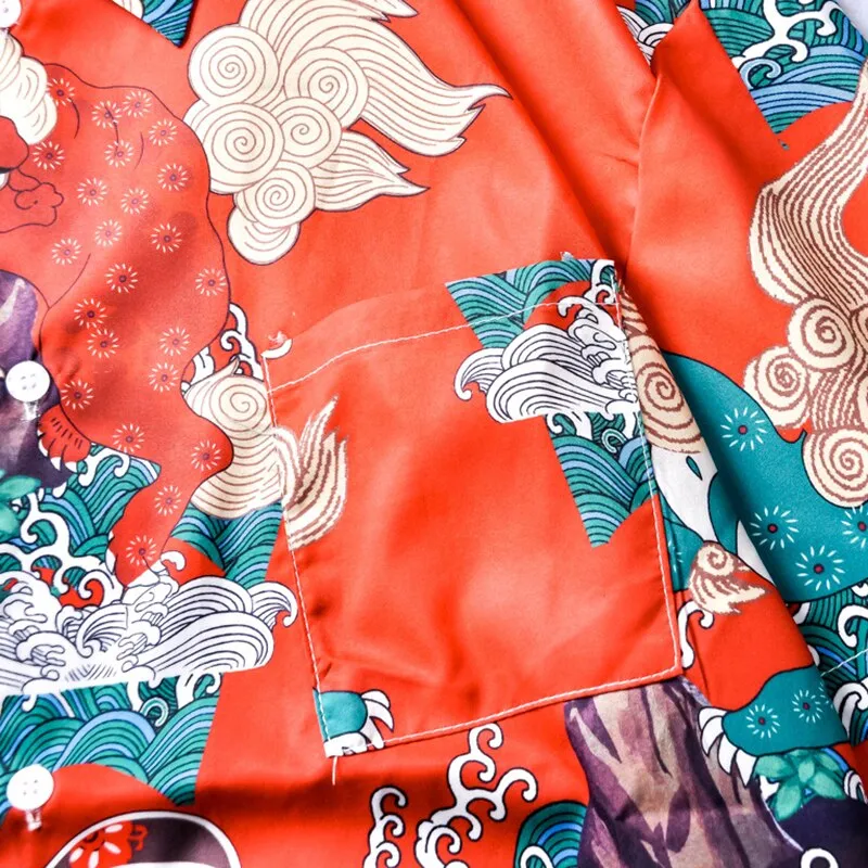 Chinese Dragon Red Shirt