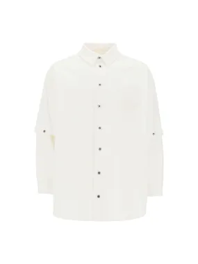 Denim Button-Up Overshirt