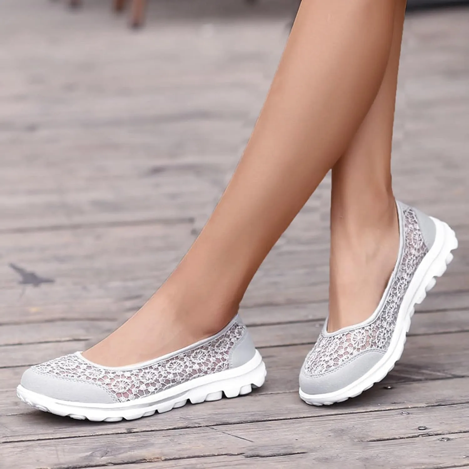 Flats Shoes Women Dressy Loafers Slip On Work Shoes Comfortable Business Shoes Summer Sneakers Casual Walking Shoes