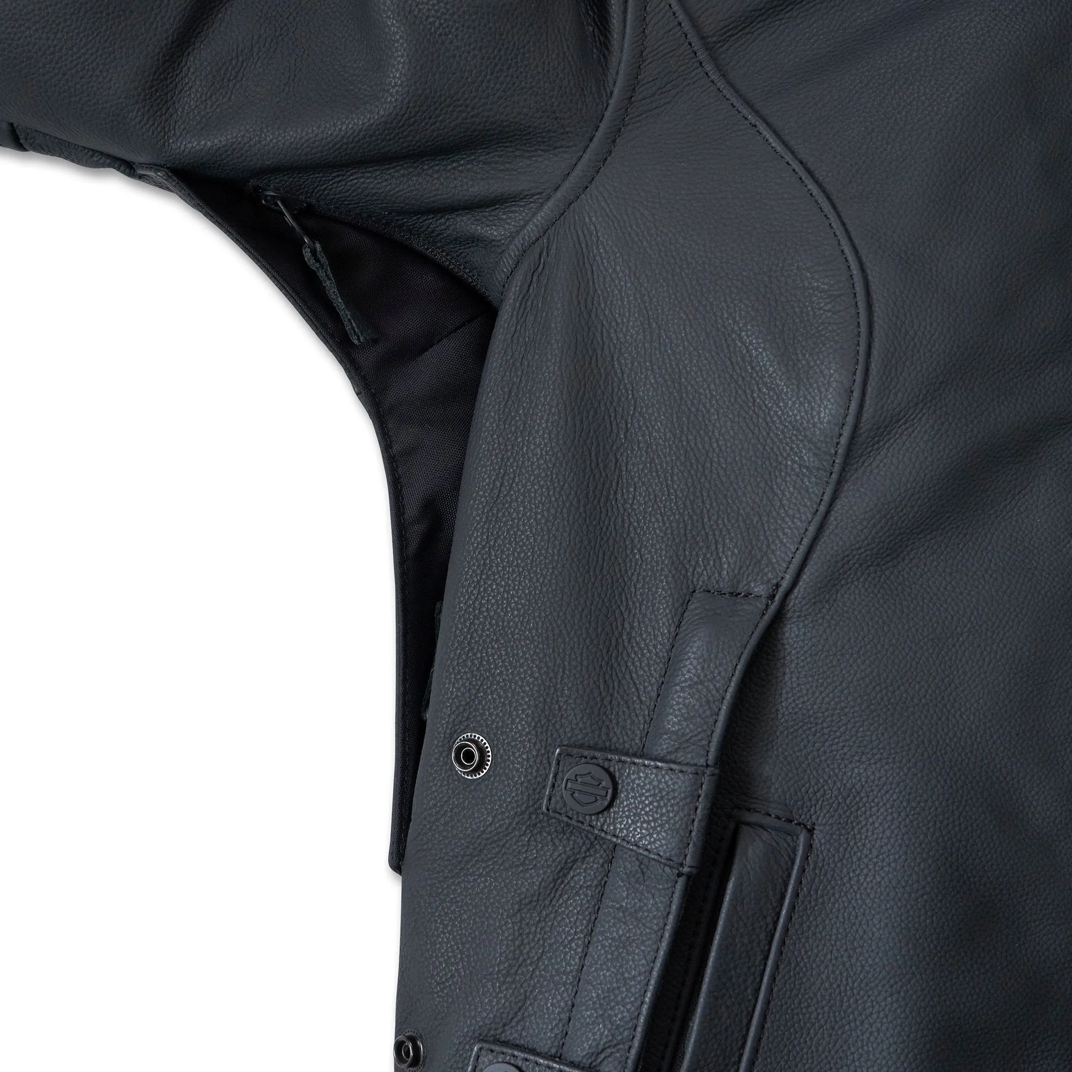 Harley-Davidson Women's Paradigm Triple Vent System 2.0 Leather Riding Jacket, 98100-24VW
