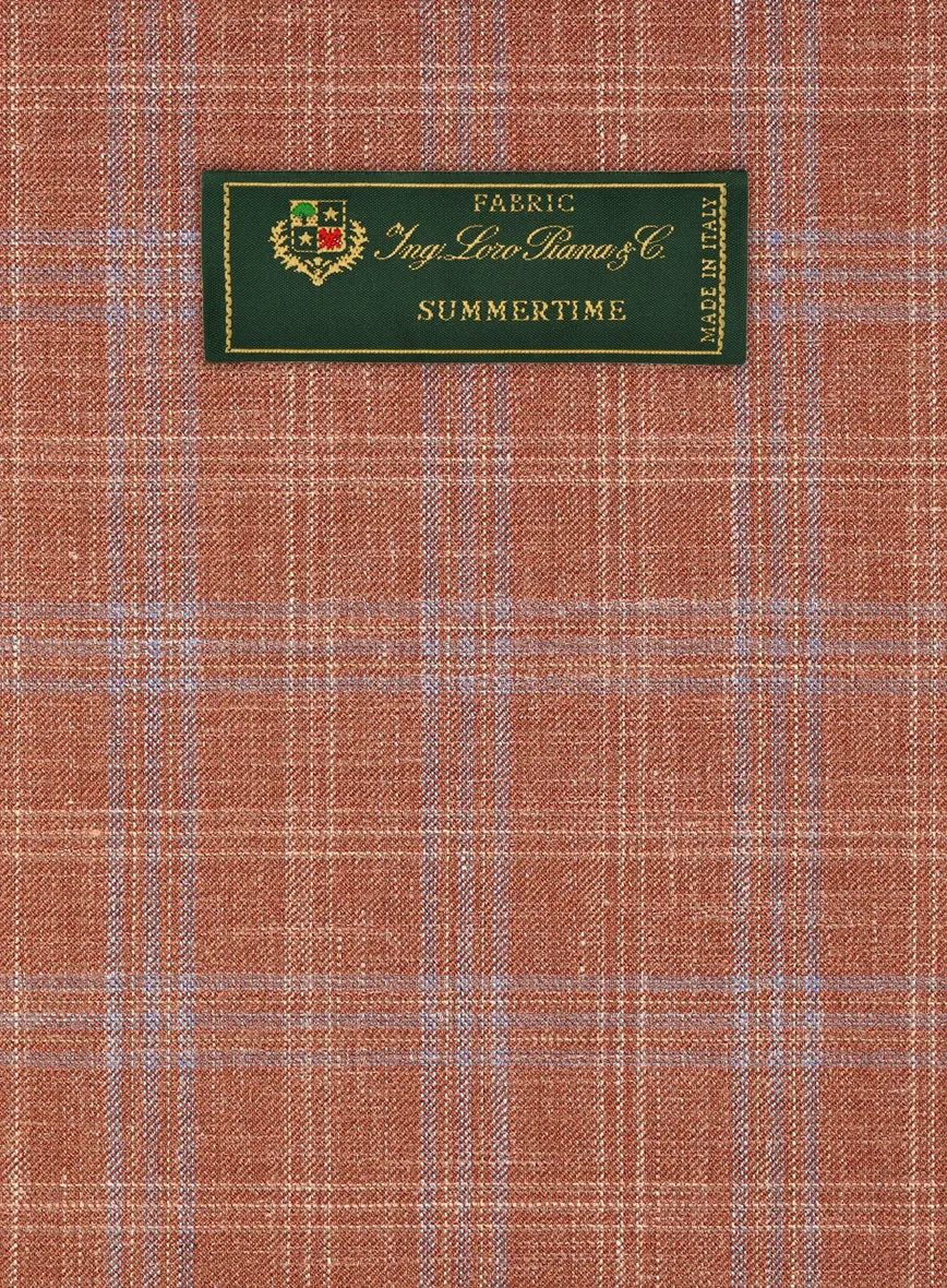 Loro Piana Amistad Wool Silk Linen Suit