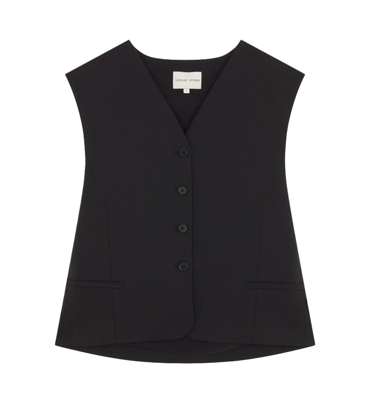 LOULOU STUDIO Teora Sleeveless Vest