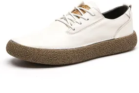 Men's Fashion Sneakers Leather Casual Dress Shoes Breathable Oxford Shoes for Men