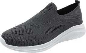 Men's Walking Shoes Lightweight Slip on Sneakers Breathable Comfortable Tennis Shoes Casual Trainers Athletic Shoes