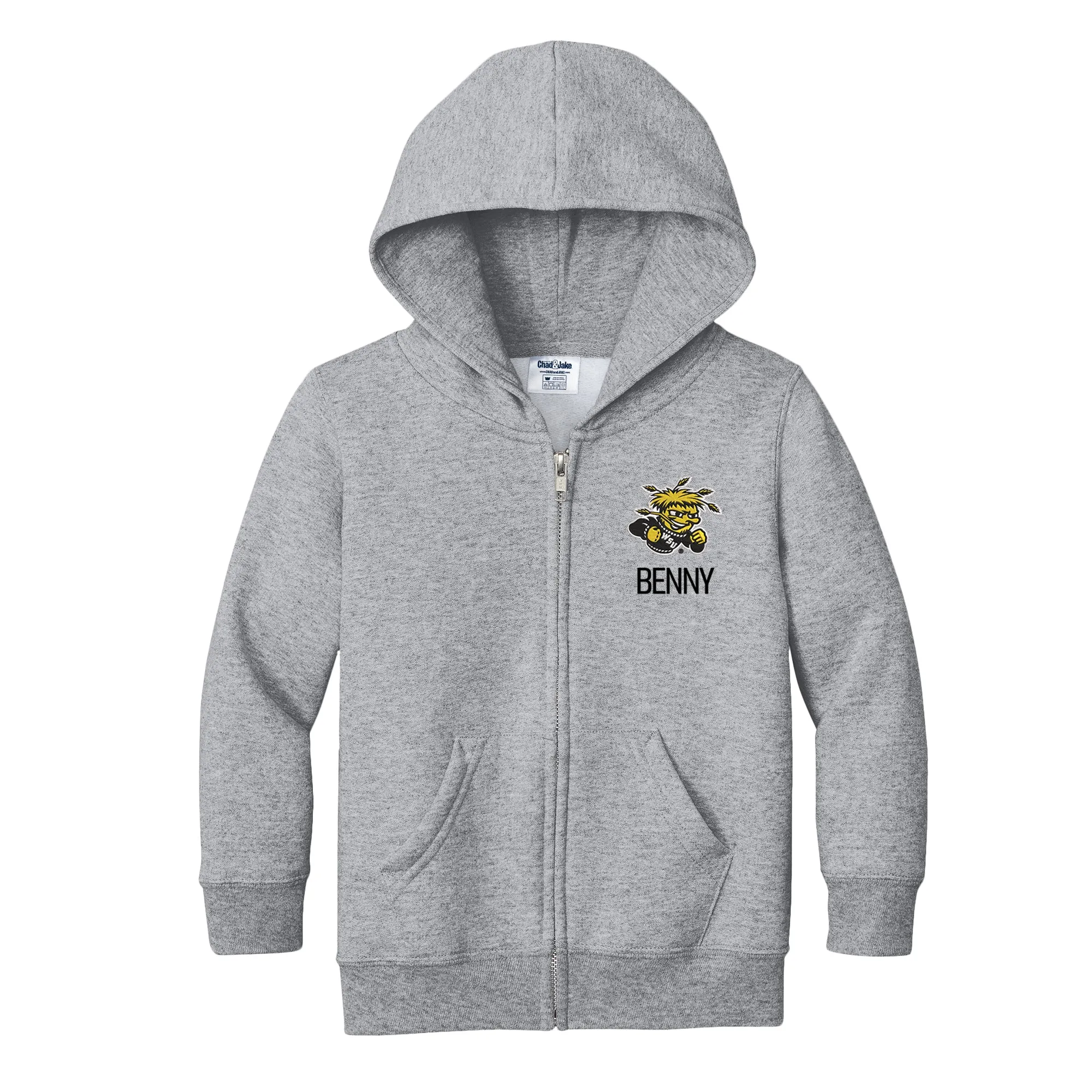 Personalized Wichita State Shockers Toddler Full-Zip Sweatshirt