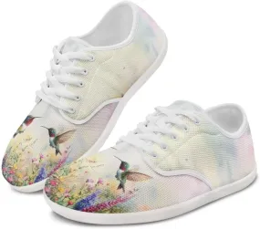 Women's Hummingbird Running Sneaker Leisure Dance Shoes Business Loafers Flats Walking Sneakers