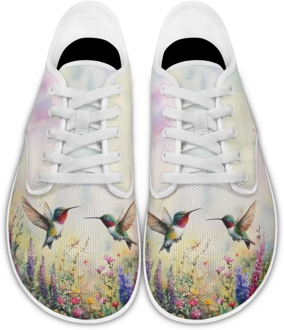 Women's Hummingbird Running Sneaker Leisure Dance Shoes Business Loafers Flats Walking Sneakers