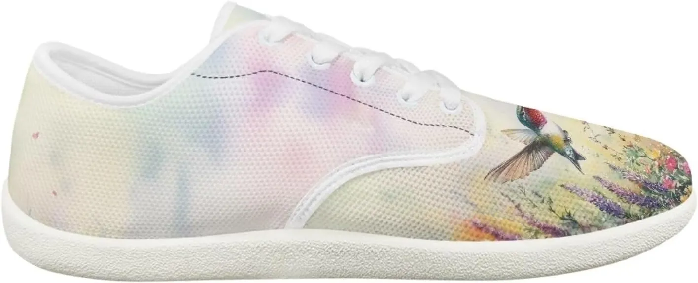 Women's Hummingbird Running Sneaker Leisure Dance Shoes Business Loafers Flats Walking Sneakers