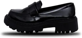 Women's Platform Loafers Lug Sole Chunky Work Shoes 2025 Slip-On Shoes Dressy Penny Loafers Business Shoes
